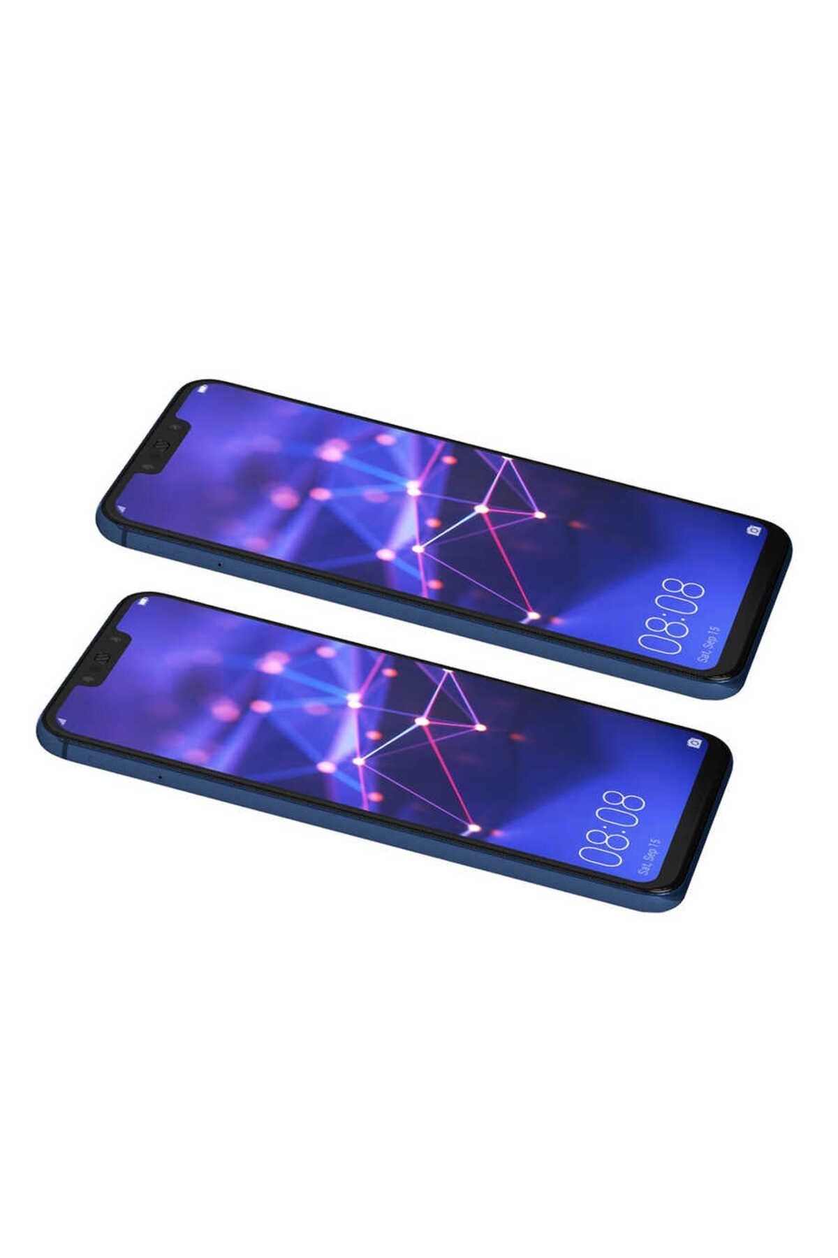Huawei Mate 20 Lite Uyumlu Davin 5D Cam Zore Ekran Koruyucu