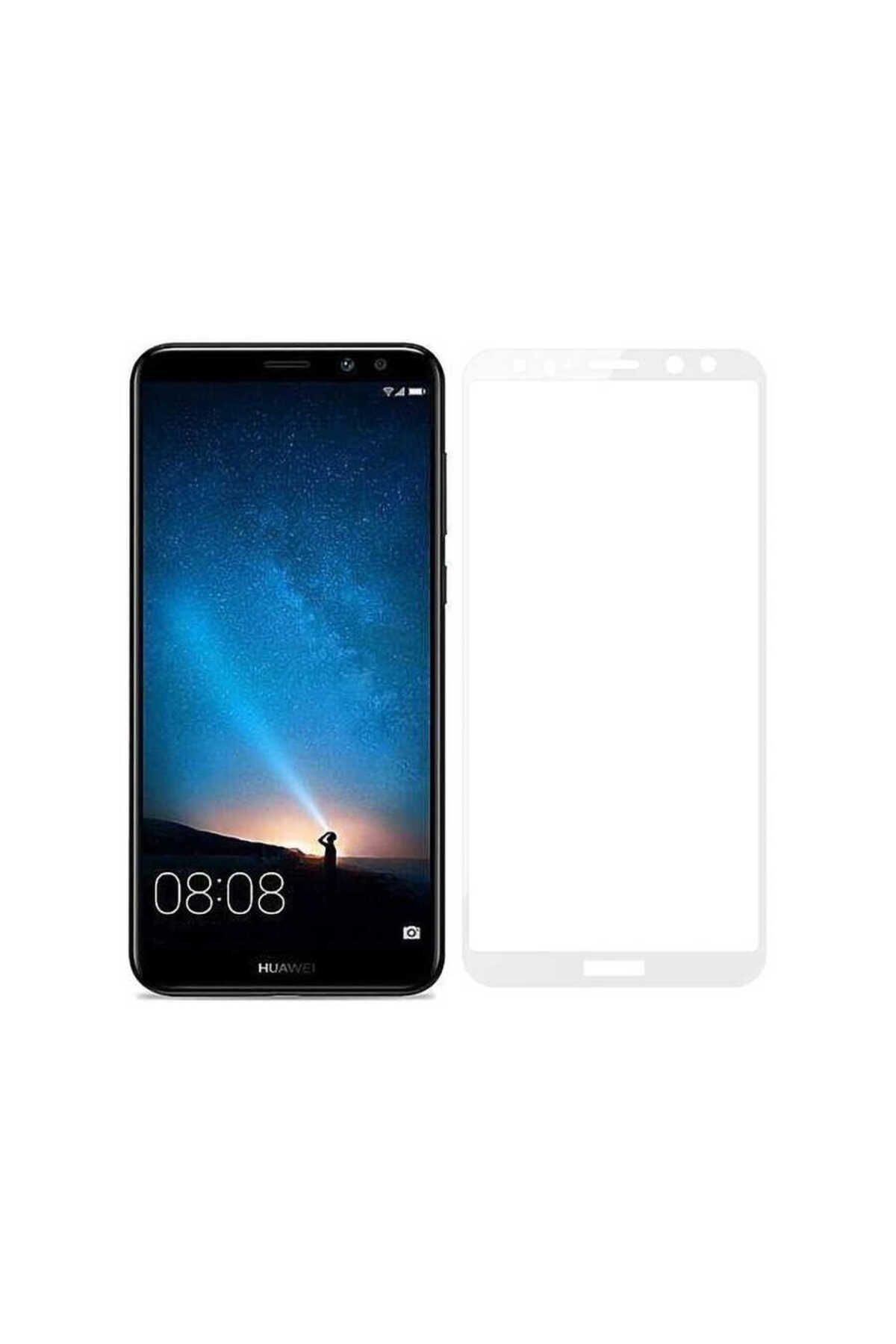 Huawei Mate 10 Lite Uyumlu Davin 5D Cam Zore Ekran Koruyucu