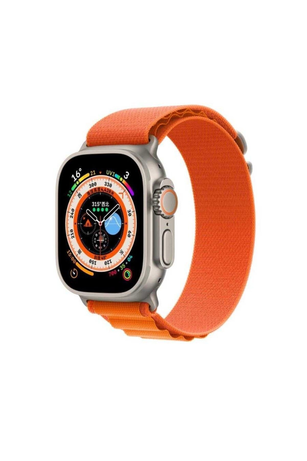 Apple Watch 7 41mm Zore KRD-74 Hasır Kordon