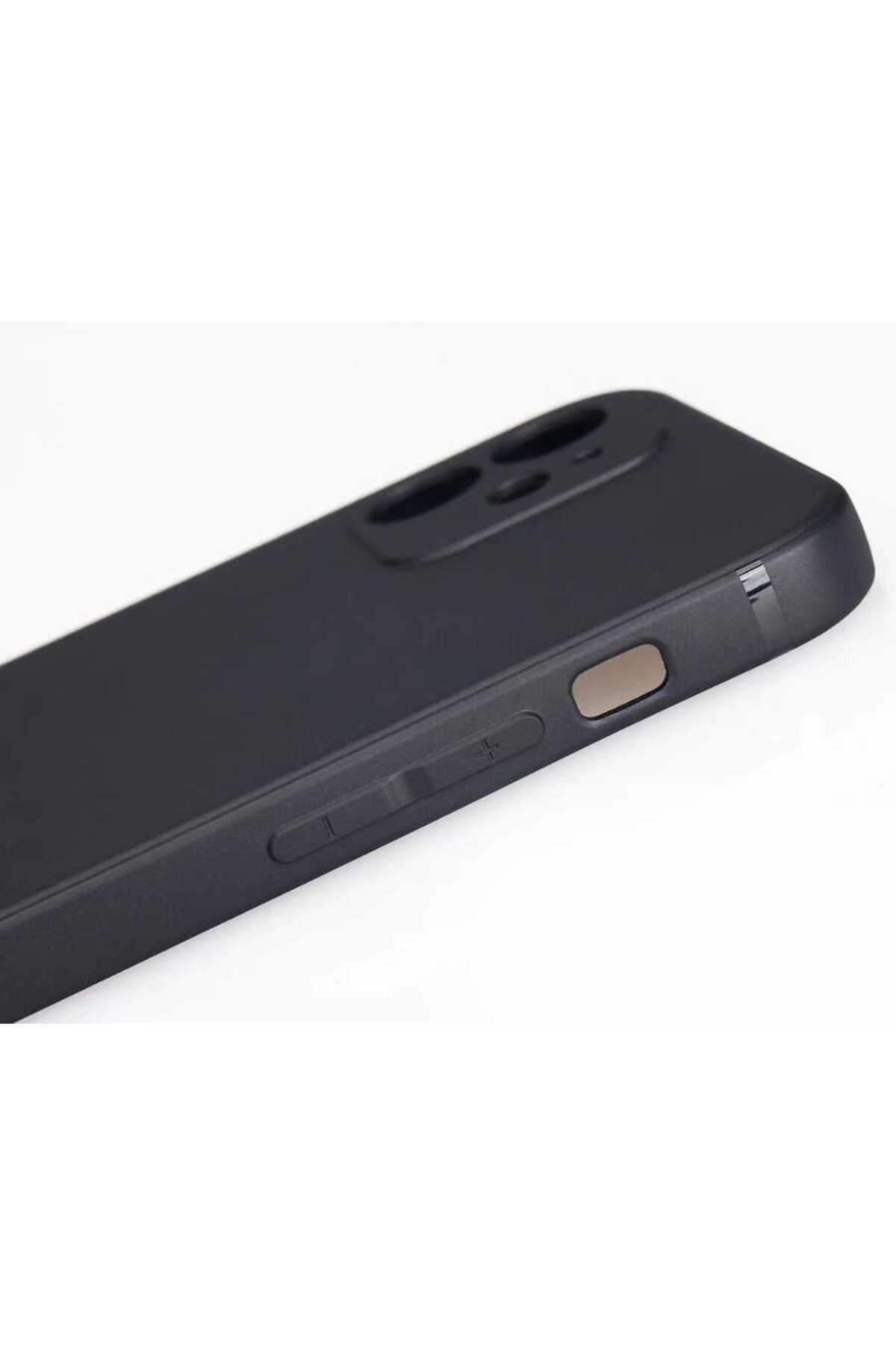 iPhone 12 Mini Uyumlu Zore İmax Silikon-Siyah