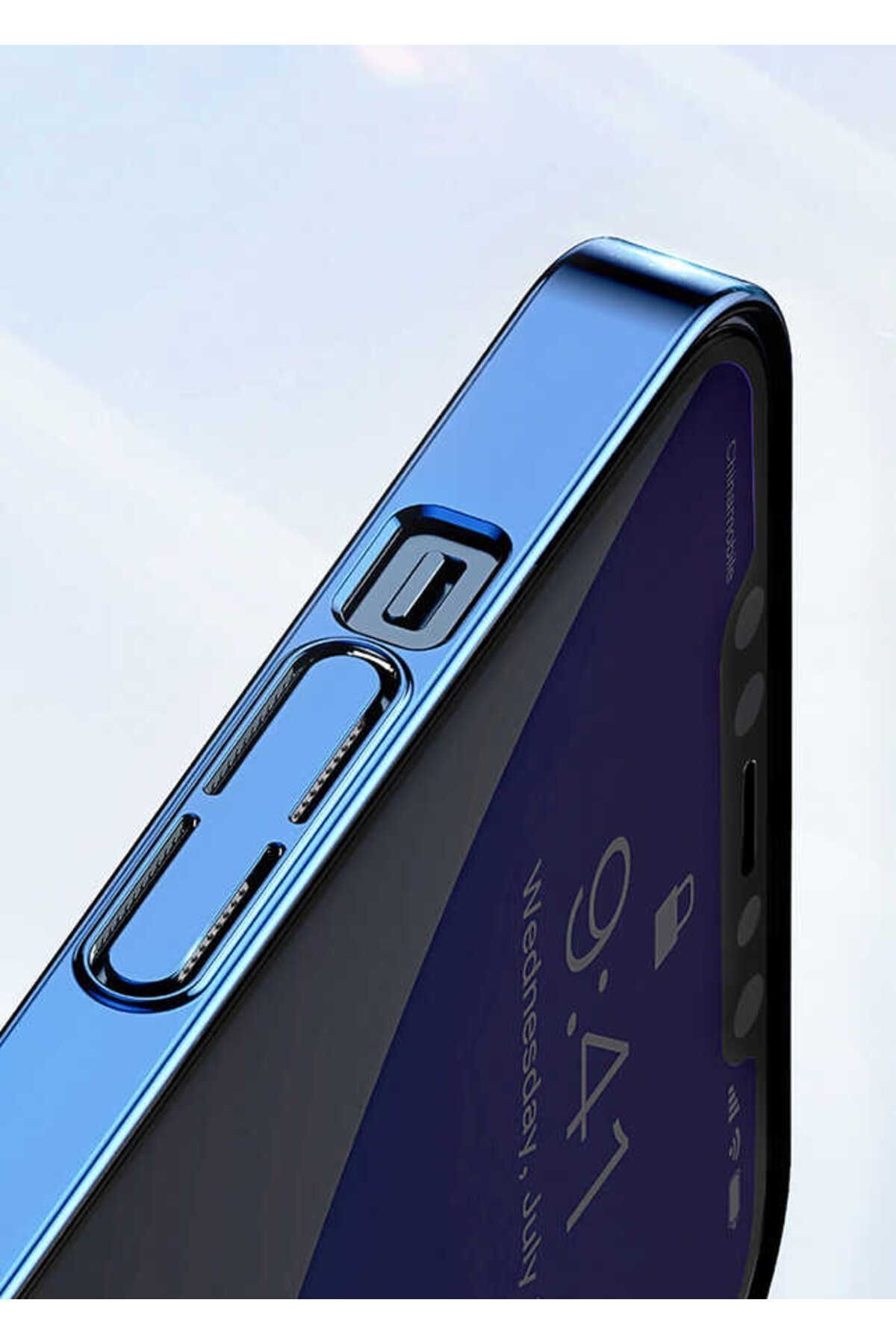iPhone 12 Pro Max Uyumlu Zore Pixel Kılıf-Gold