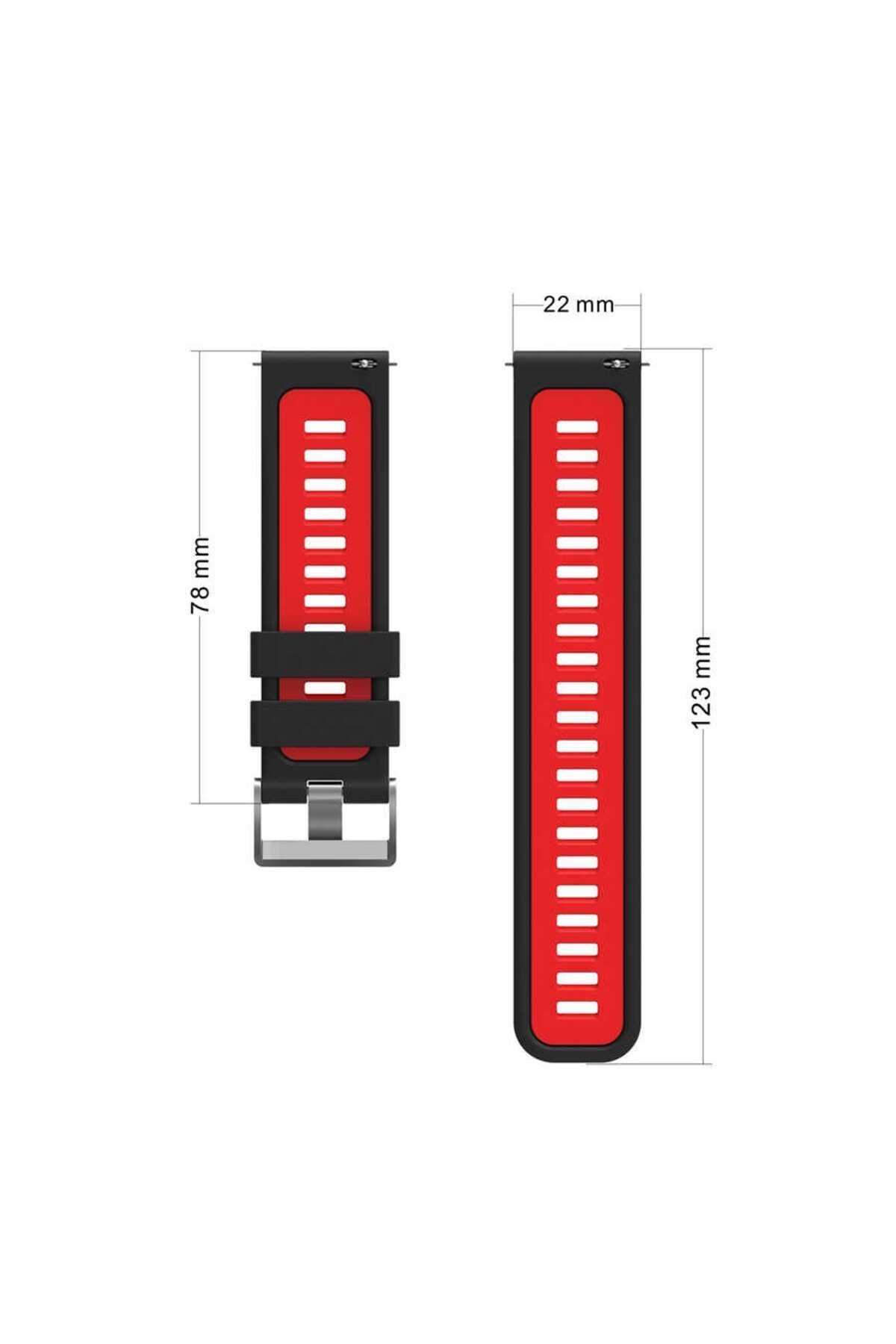 Xiaomi Amazfit Pace KRD-55 Uyumlu Zore Kordon-Lacivert