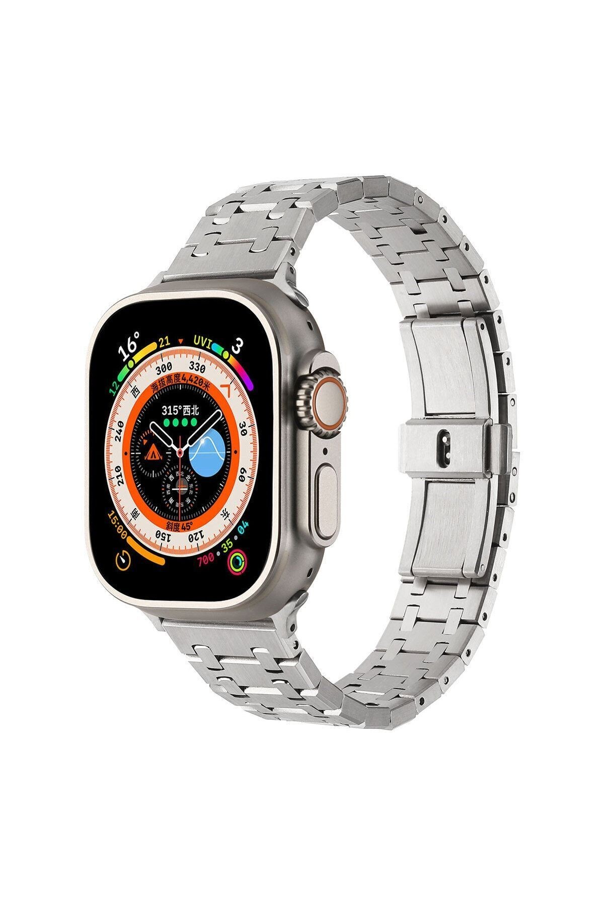 Apple Watch 7 41mm DorukPlus KRD-83 Metal Kordon