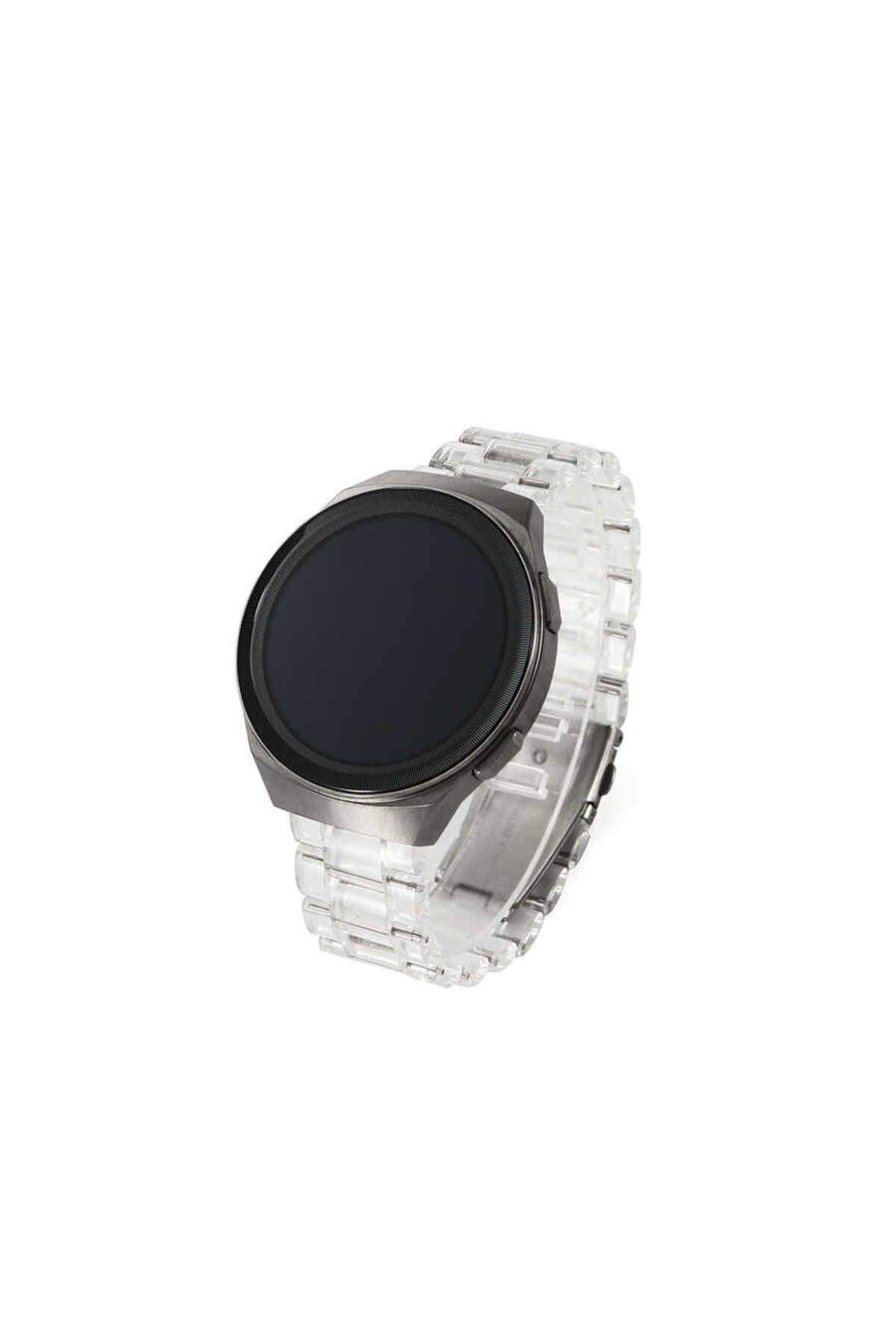 Galaxy Watch 42mm Uyumlu KRD-27 20mm Zore Kordon-Mavi