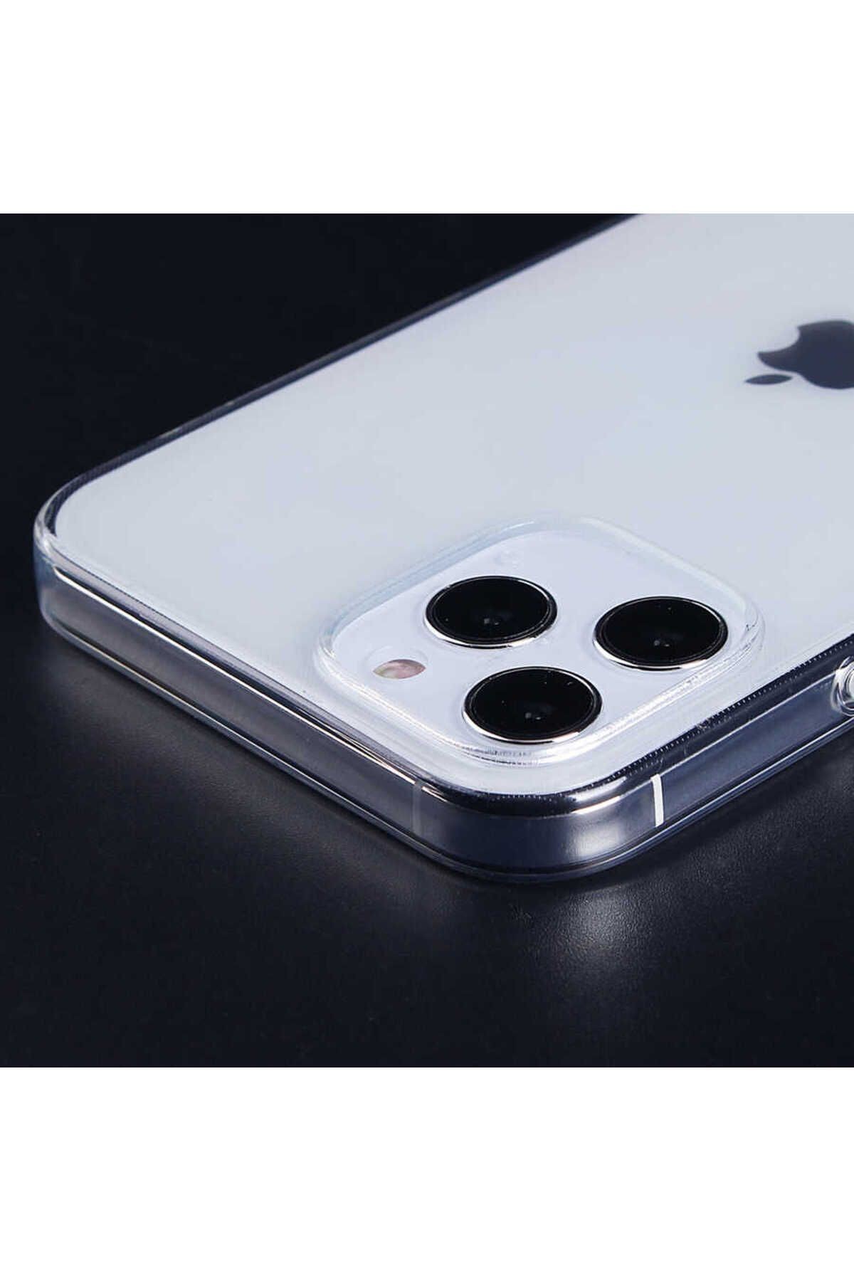 iPhone 12 Mini Uyumlu Zore İmax Silikon-Siyah