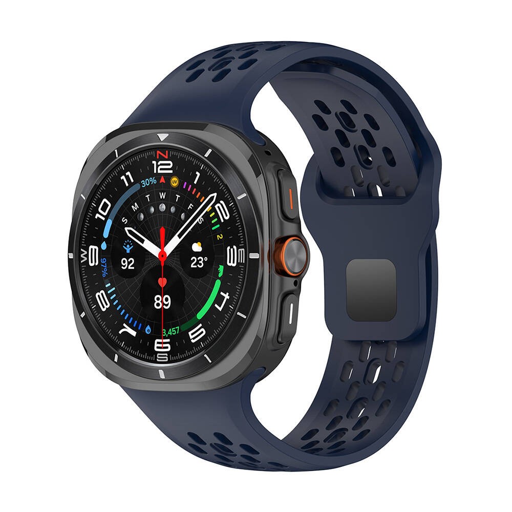 Galaxy Watch Ultra 47mm Zore KRD-119 Delikli Tasarım Silikon Kordon