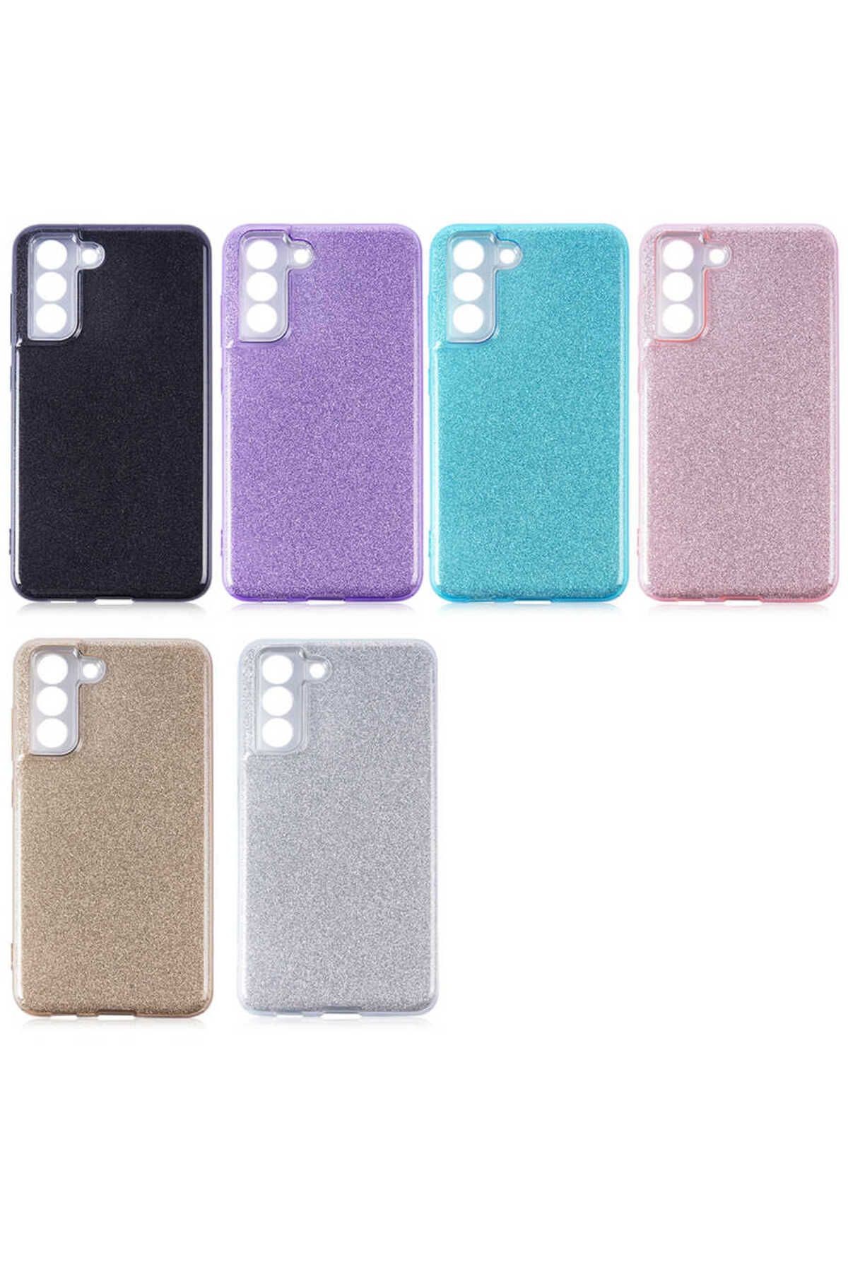 Galaxy S21 FE Uyumlu Zore Shining Silikon-Pembe