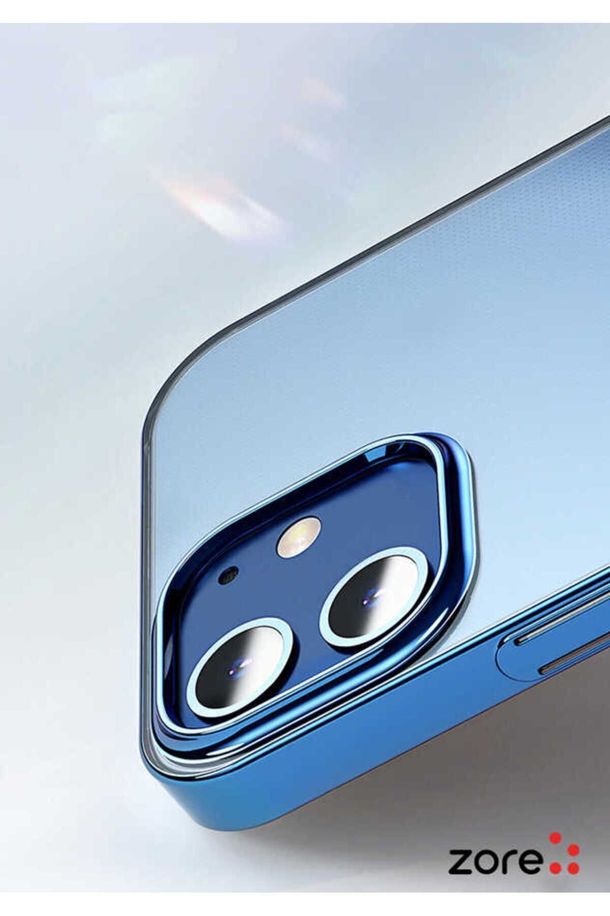 iPhone 12 Uyumlu Zore Pixel Kılıf-Gold