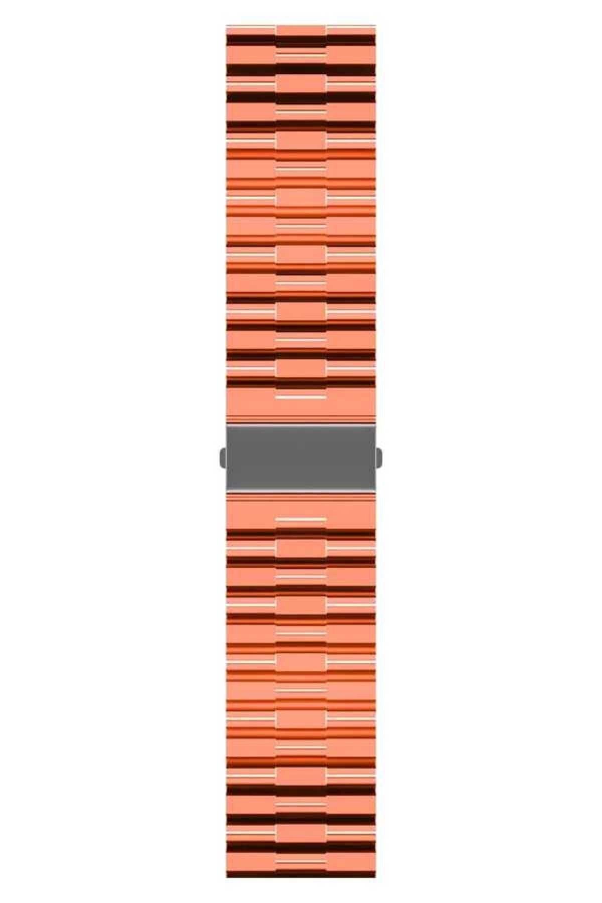 Galaxy Watch 42mm Uyumlu KRD-27 20mm Zore Kordon-Mavi