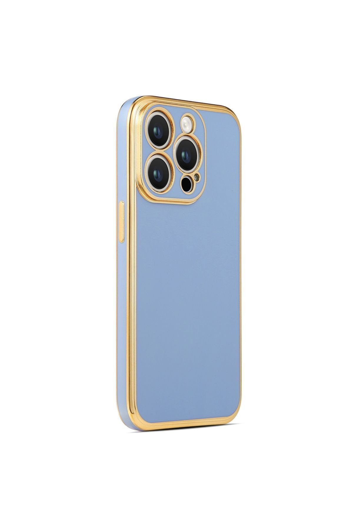 iPhone 14 Pro Max Uyumlu Zore Bark Kılıf-Mavi