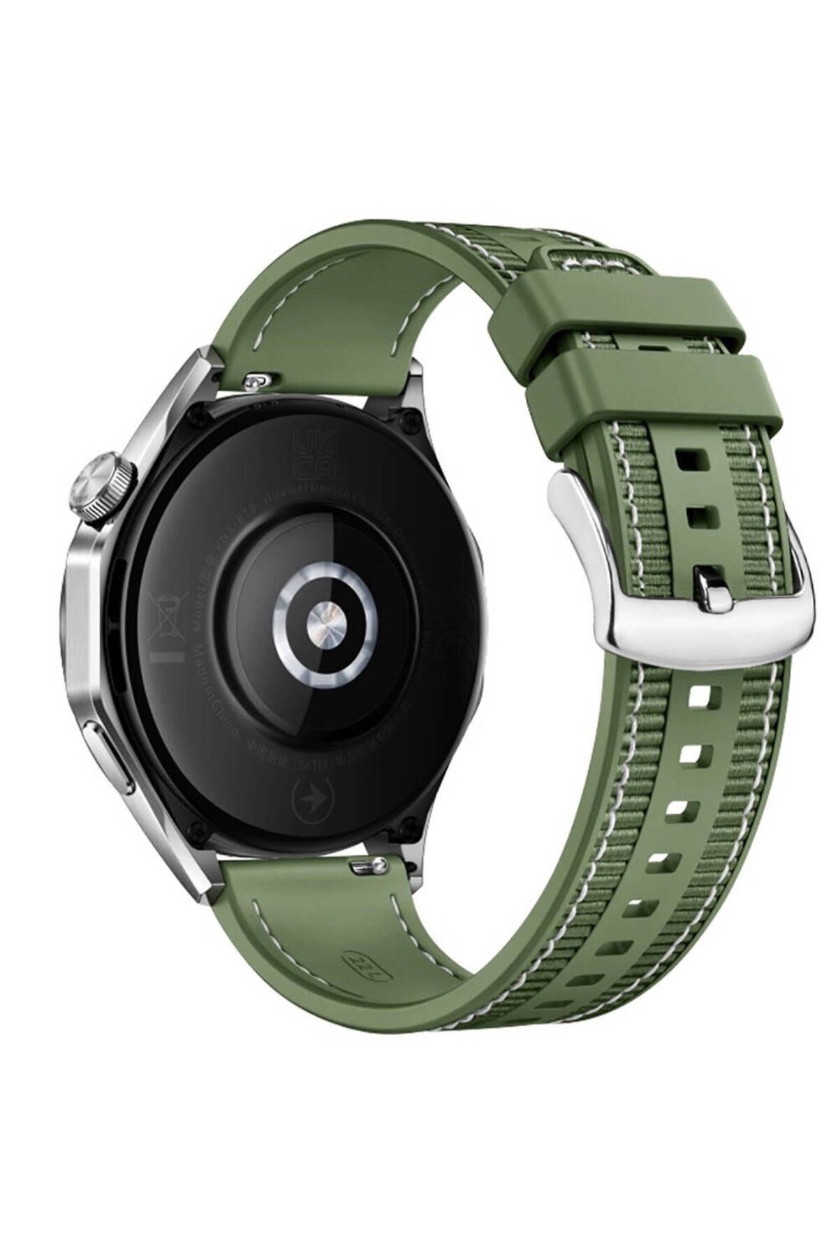 Xiaomi Amazfit Pace Uyumlu DRP- KRD-102 22mm Silikon Kordon-Turuncu