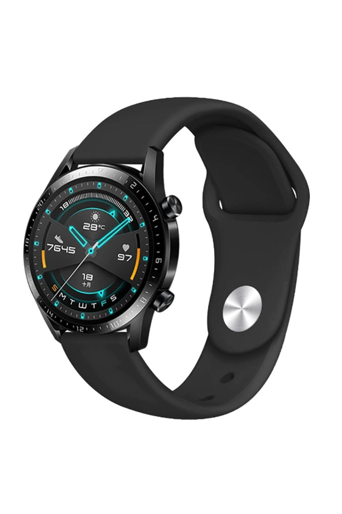 Huawei Watch GT 3 46mm KRD-11 Uyumlu Zore Kordon-Haki