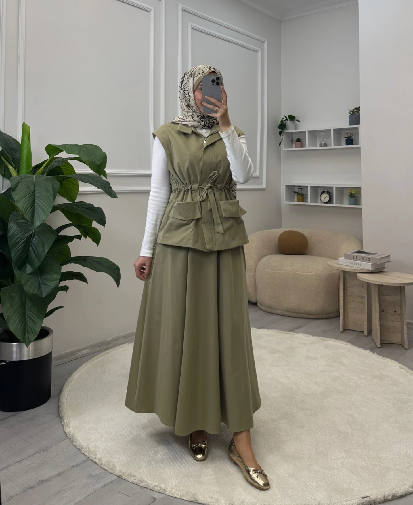 Harmony İkili Takım - Yağ Yeşili