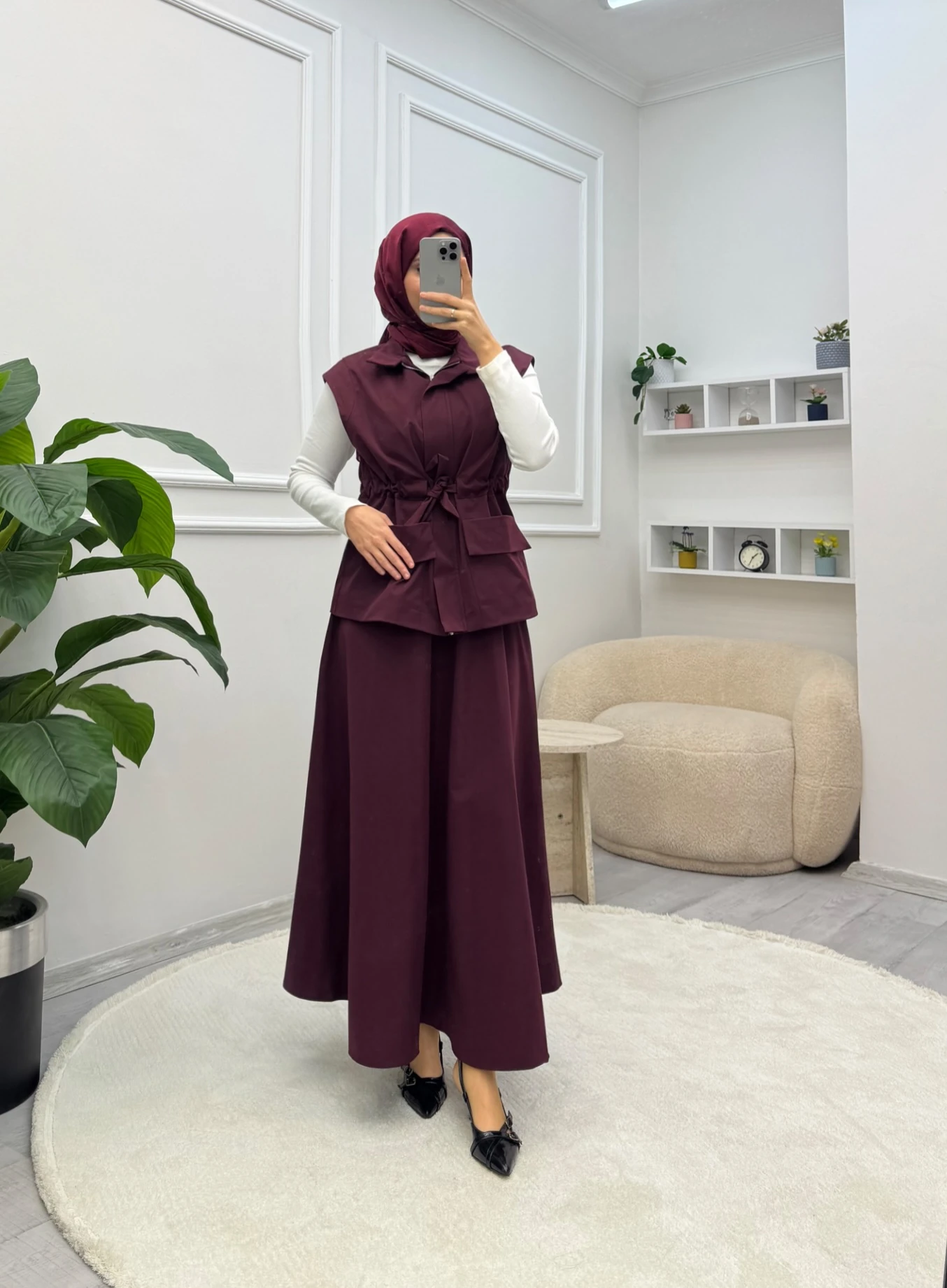 Harmony İkili Takım - Bordo