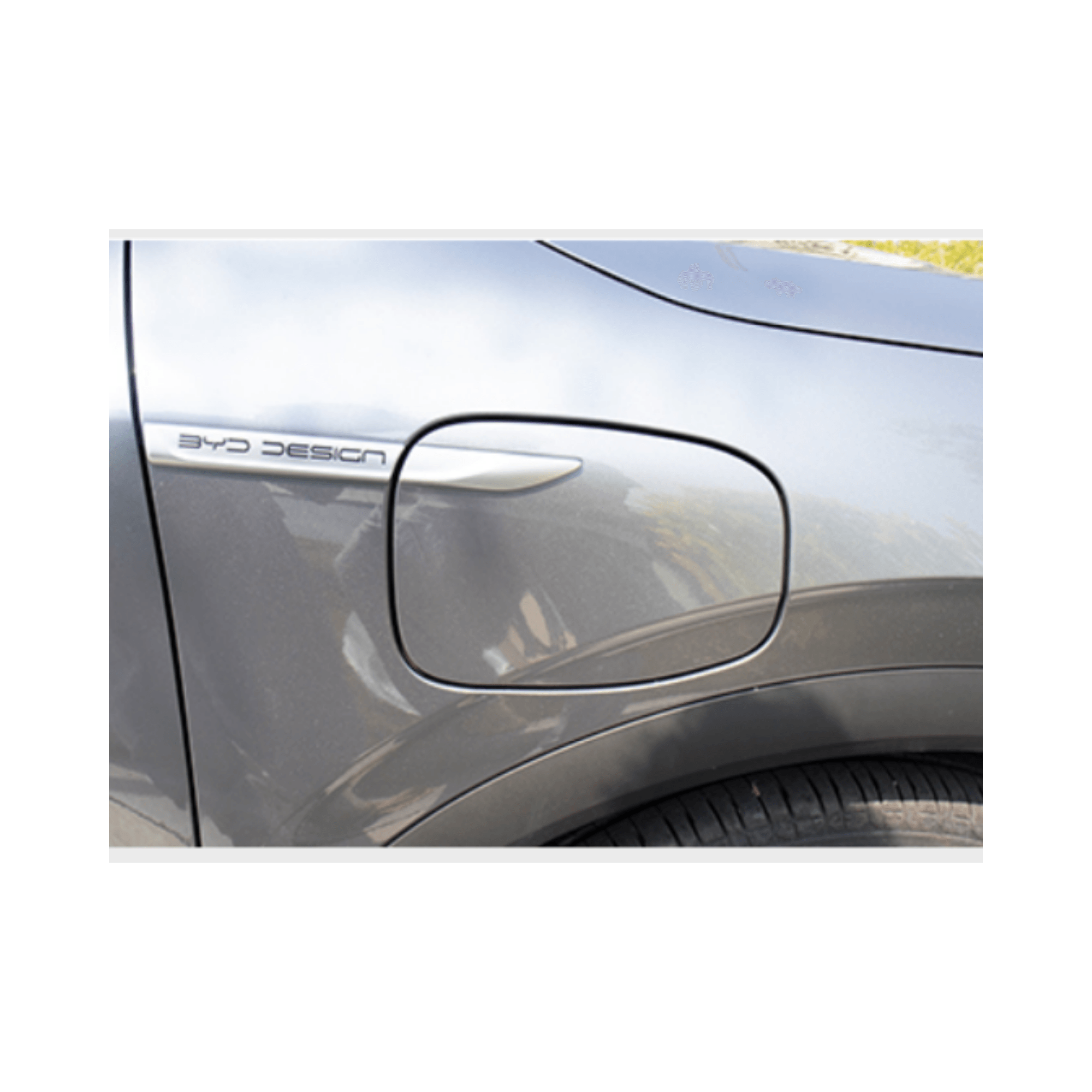 BYD Atto 3 Şarj Portu Karbon Fiber Kaplaması