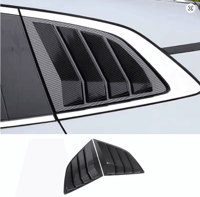 BYD SEAL U DM-İ / EV Modelleri İçin Arka Kelebek Cam Panjuru Karbon Fiber Kaplama