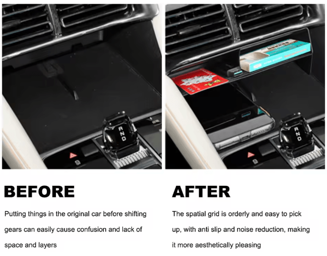 BYD Seal U DM-i / EV Modelleri İçin Orta Konsol Depolama Düzenleyici Şık ve Fonksiyonel Organizer Çözümü