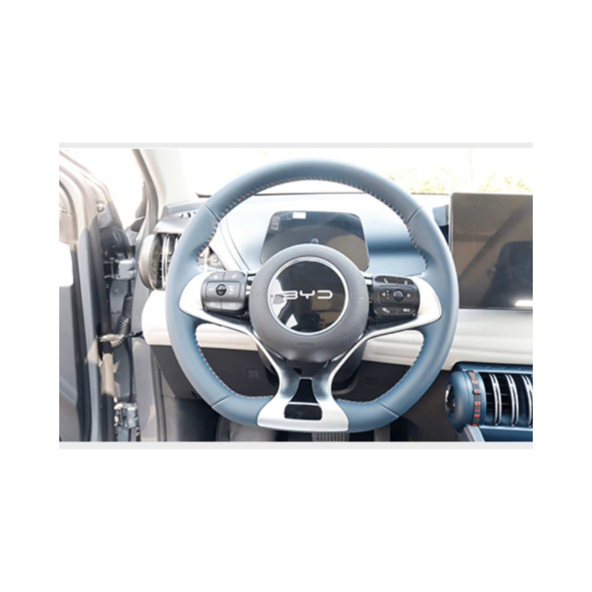 BYD Atto 3 Direksiyon Karbon Fiber Trim Kaplaması 