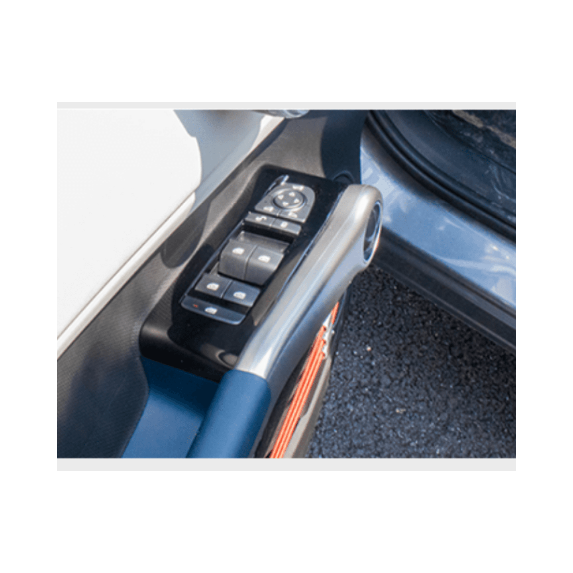 BYD Atto 3 Kol Dayama Cam Düğmesi Karbon Fiber Kaplaması 4'lü Set