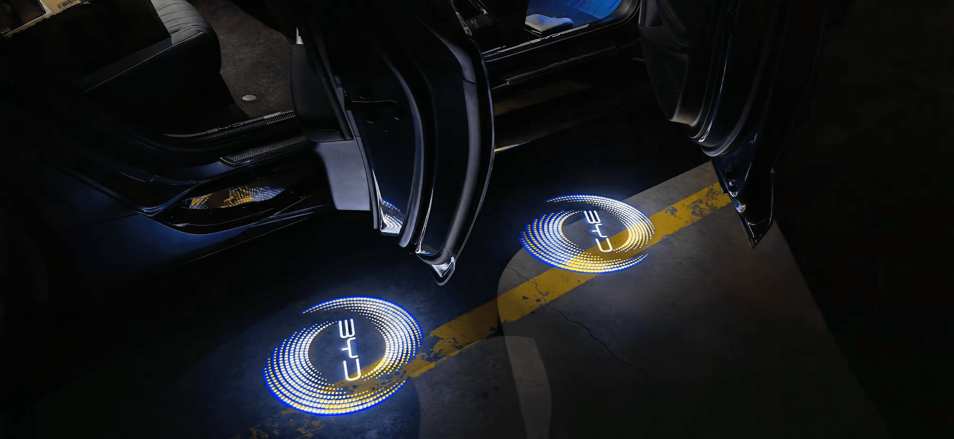 BYD Seal U DM-İ / EV Modelleri İçin Kapı Altı Logo Projektör OEM Uyumluluk ile Şıklık ve Fonksiyon 2'li Set