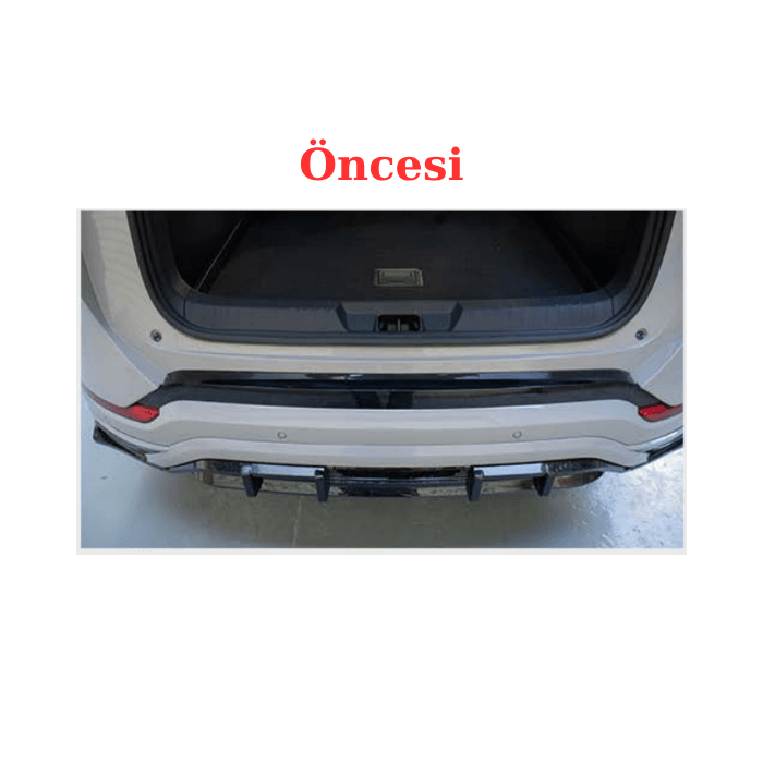 BYD SEAL U DM-İ / EV Modelleri İçin Bagaj Yükleme Alanı 2'li Karbon Fiber Kaplama Set