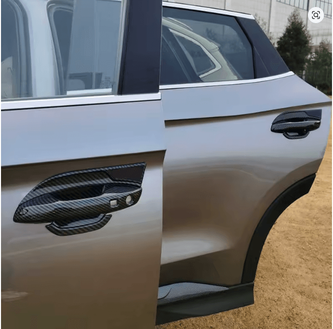 BYD SEAL U DM-İ / EV Modelleri İçin Kapı Açma Kolları ve Kapı Kolu Haznesi Karbon Fiber Kaplama
