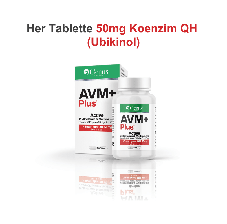 AVM+ Plus Multivitamin, Multimineral, and Coenzyme Q10 Dietary Supplement