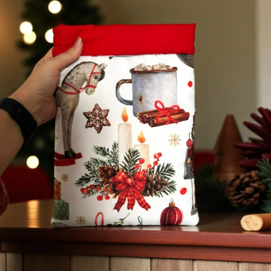 Yılbaşı Temalı Kitap Kılıfı