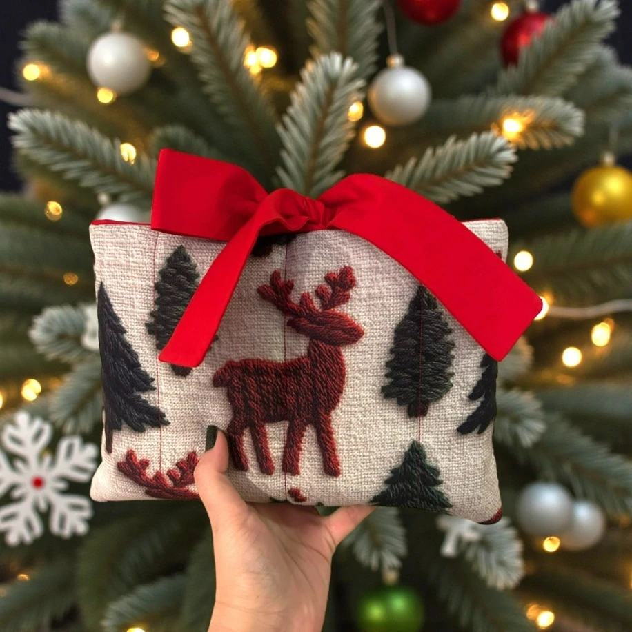 Geyik Temalı Kitap Kılıfı