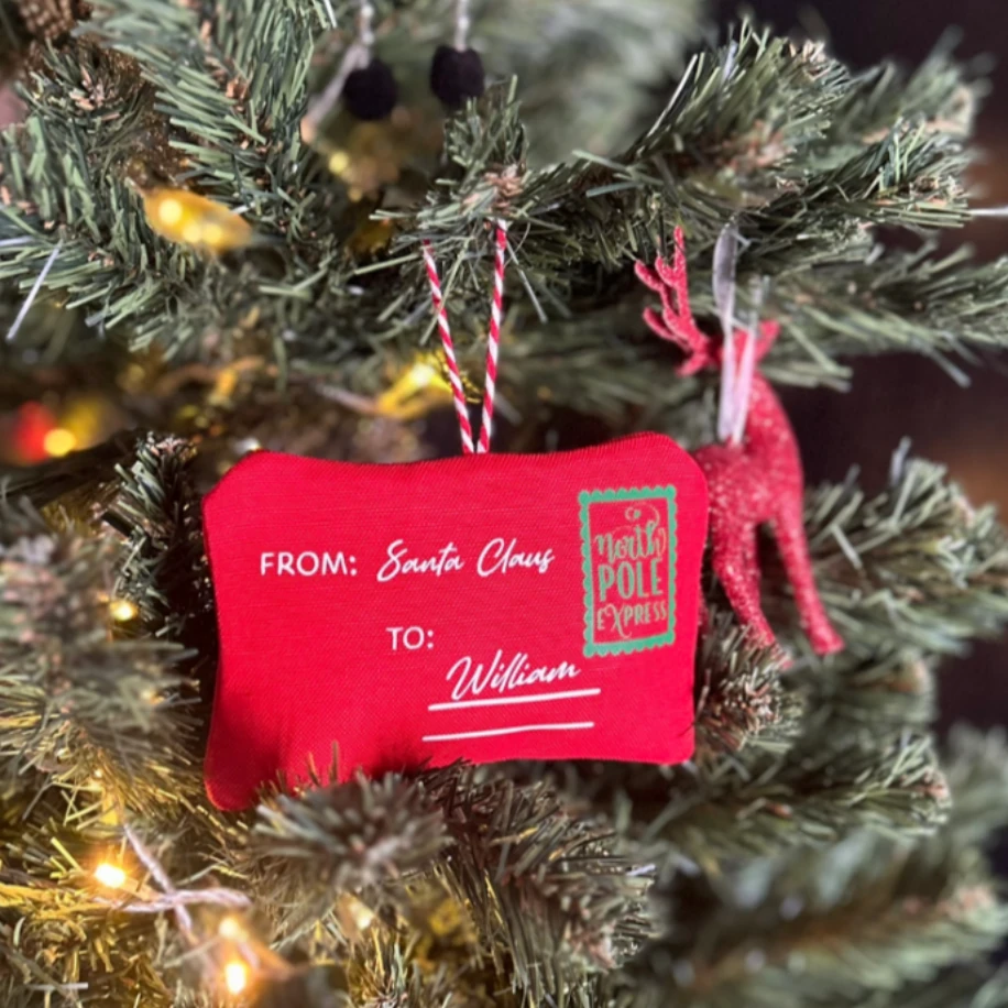 Noel Baba'dan Mektup - 1 Adet Yılbaşı Ağacı Süsü