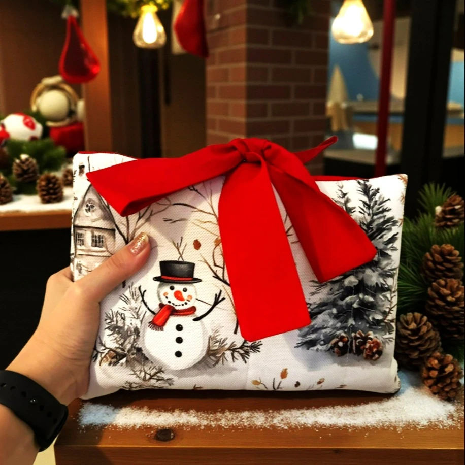 Kardan Adam - Kış Temalı Kitap Kılıfı