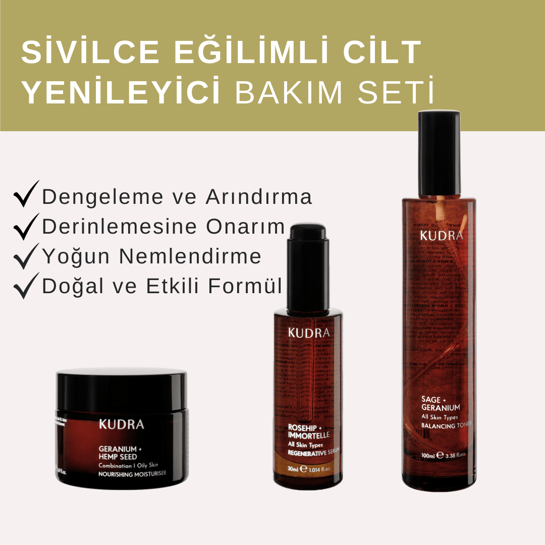 Sivilce Eğilimli Cilt Yenileyici Bakım Seti