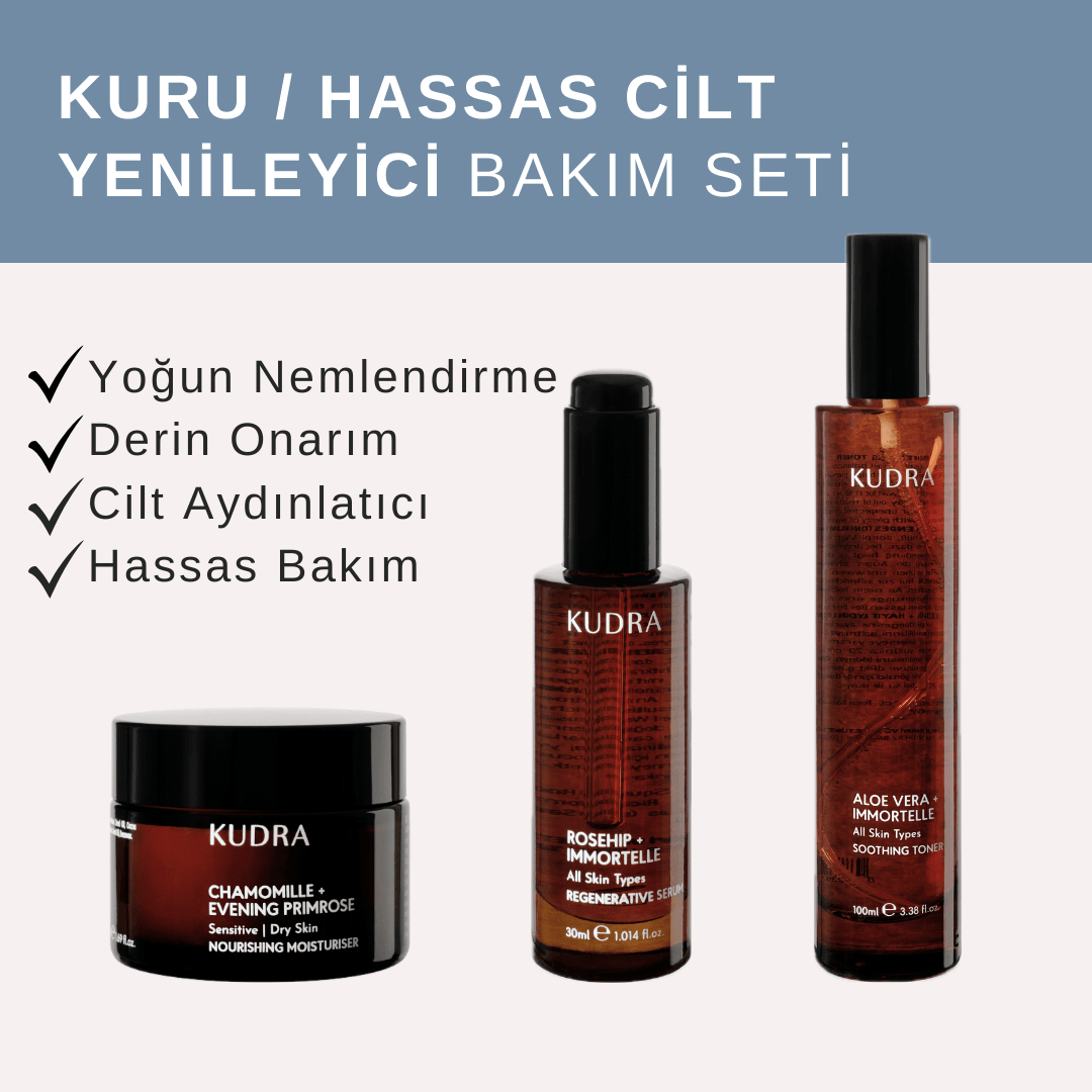 Kuru/Hassas Cilt Yenileyici Bakım Seti