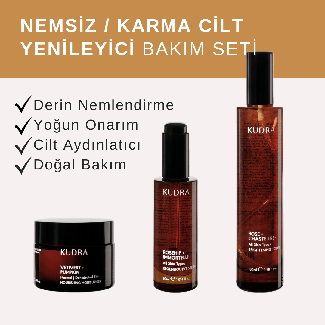 Nemsiz/Karma Cilt Yenileyici Bakım Seti