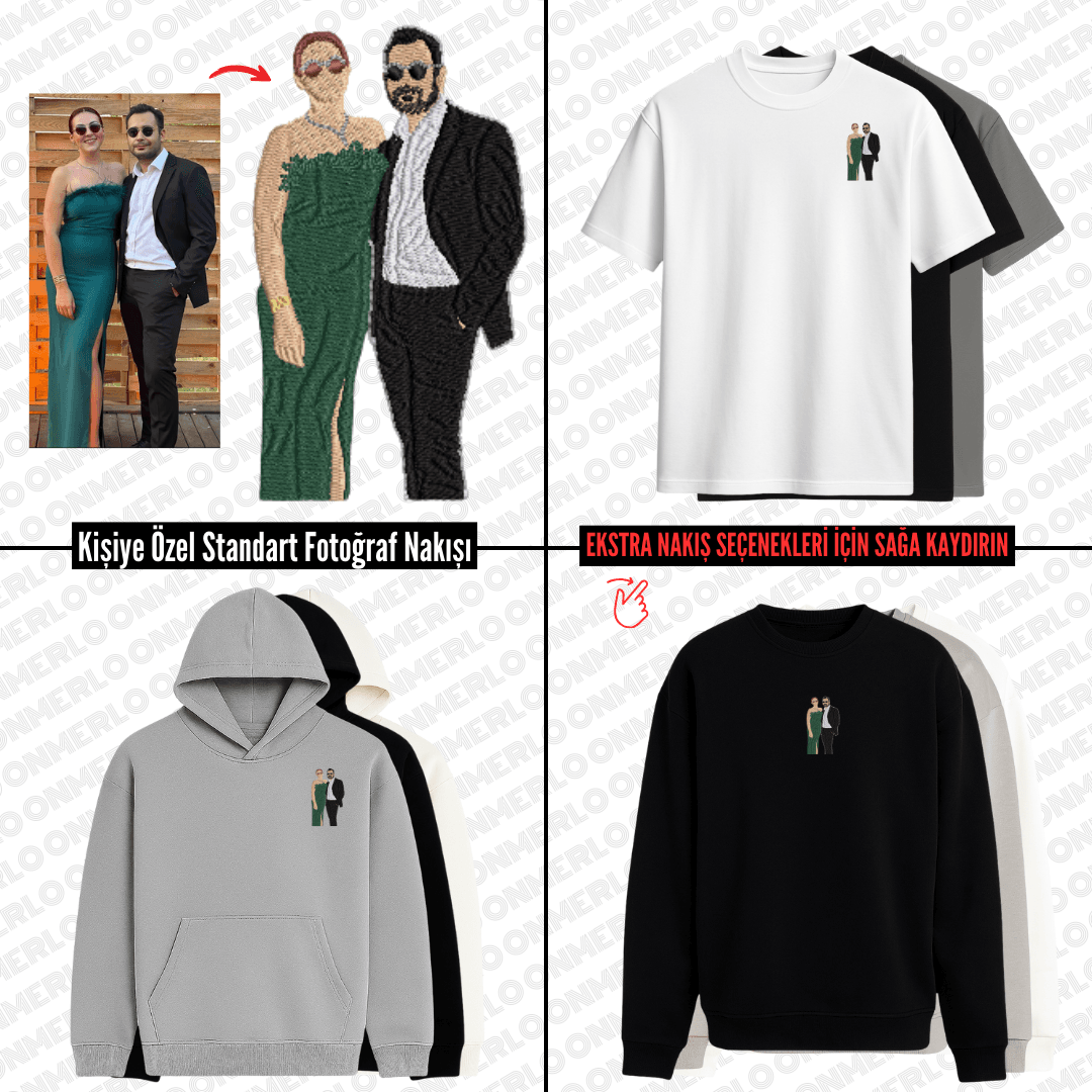 Kişiye Özel Standart Fotoğraf Nakışı