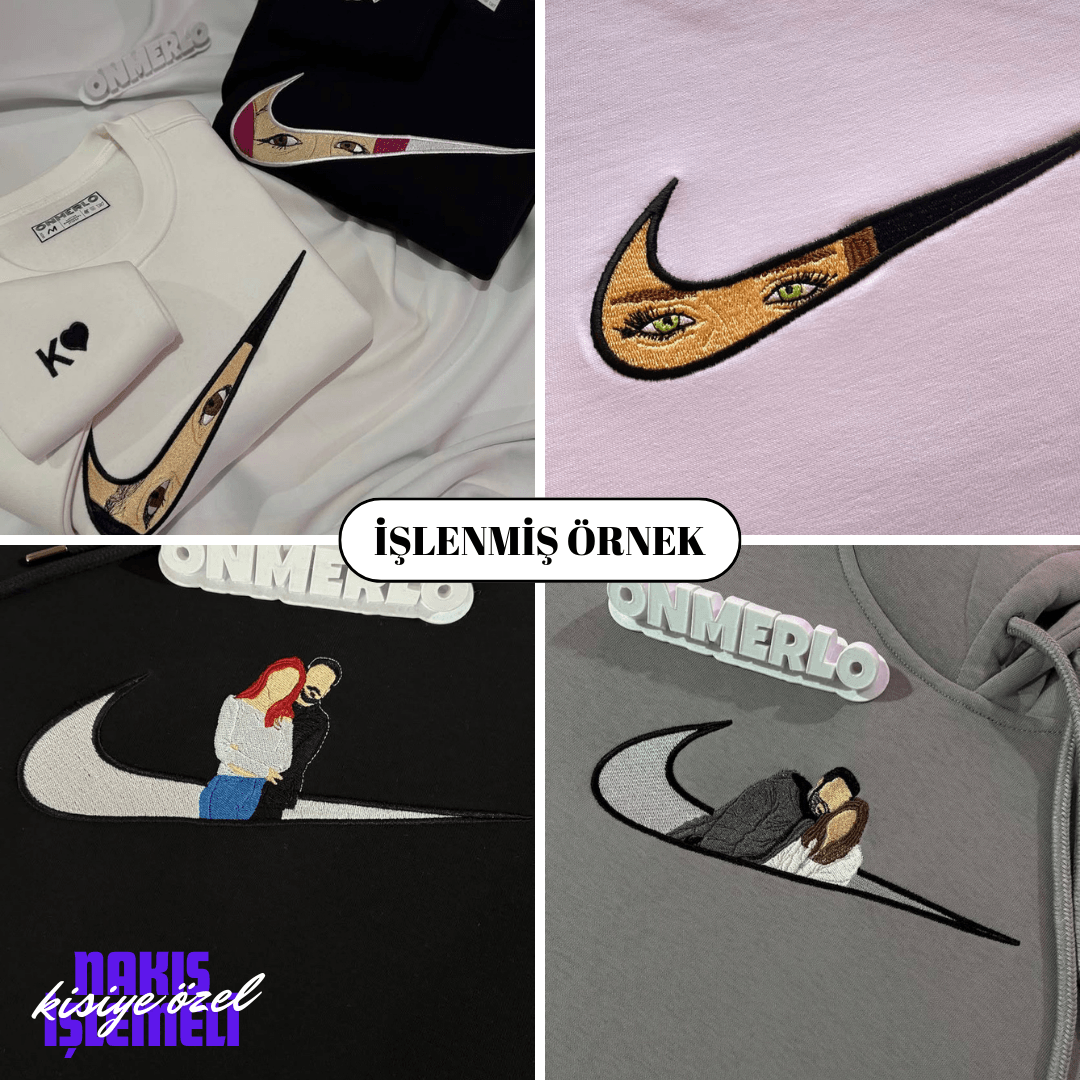 Swoosh Logo x Fotoğraf Nakışı