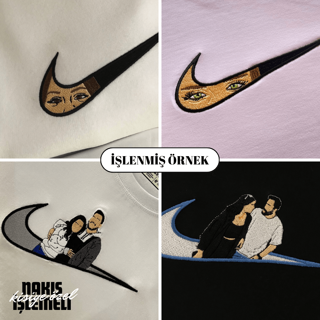 Swoosh Logo x Fotoğraf Nakışı