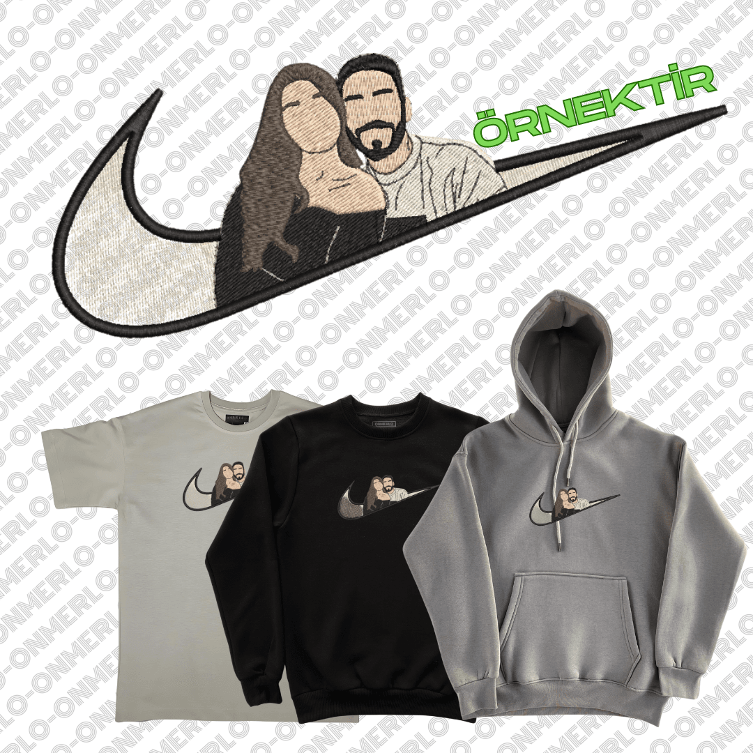 Swoosh Logo x Fotoğraf Nakışı