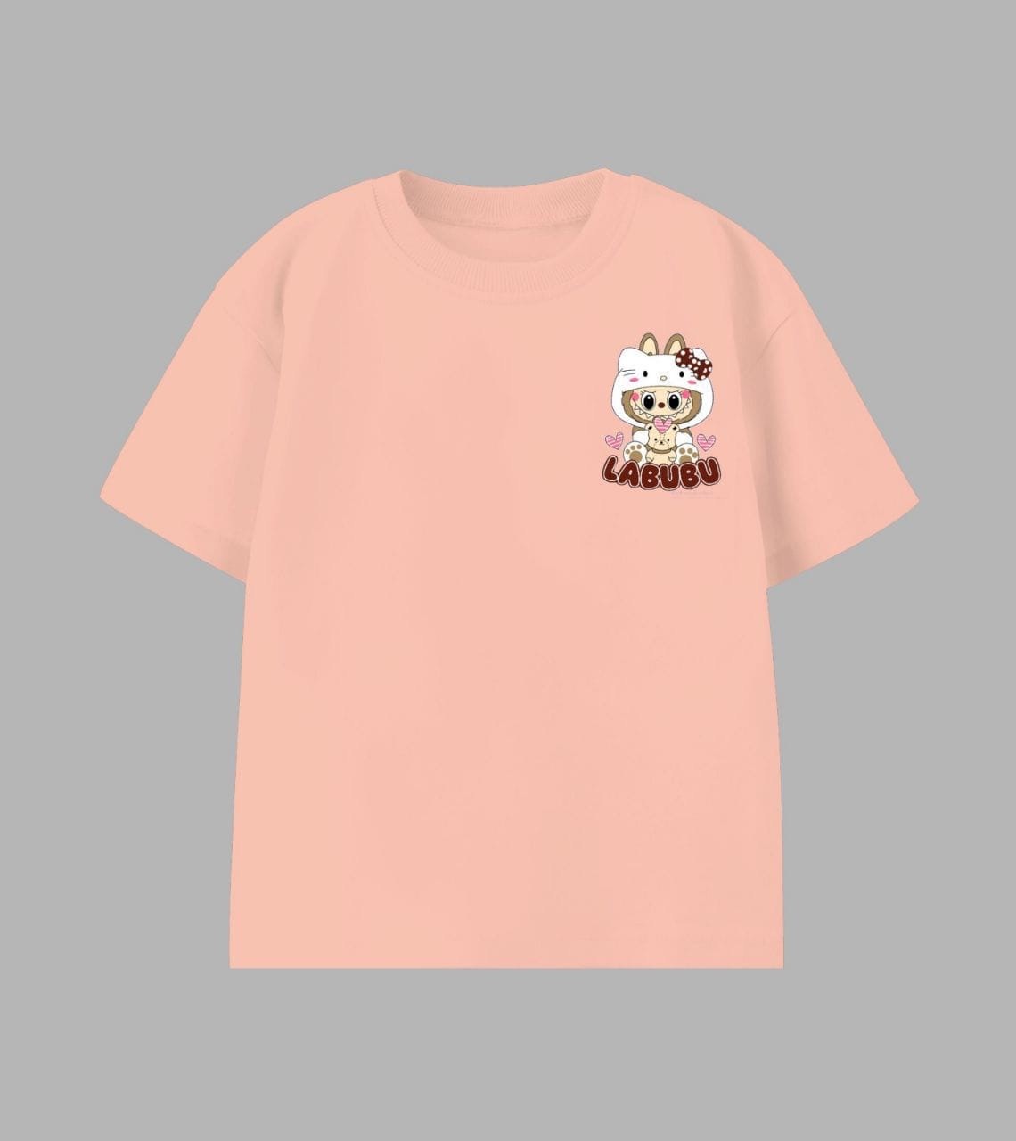 Labubu Tshirt Somon