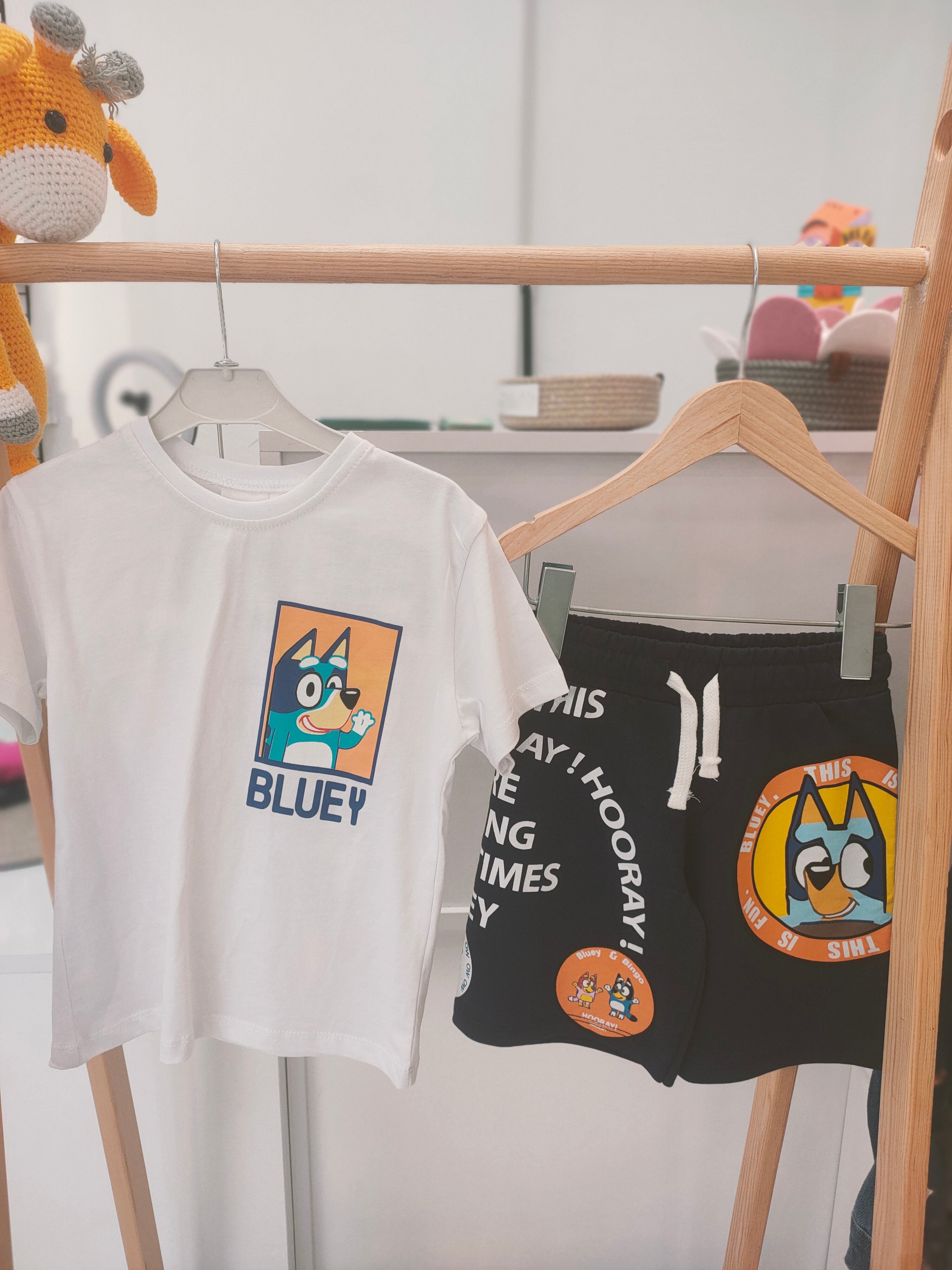 Bluey Şortlu Takım