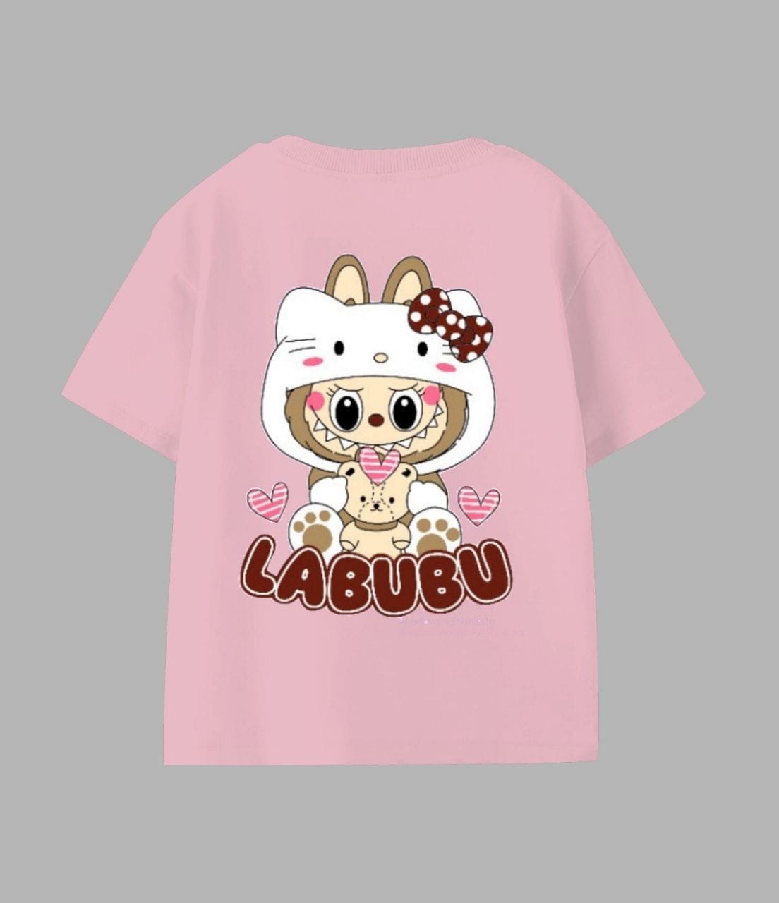 Labubu Tshirt Pembe