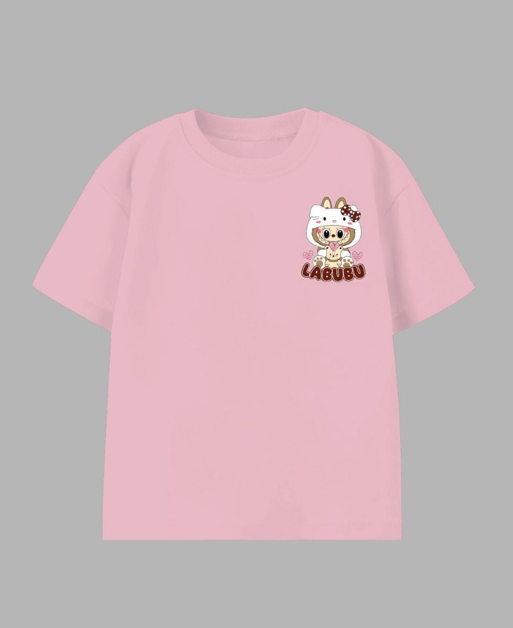 Labubu Tshirt Pembe