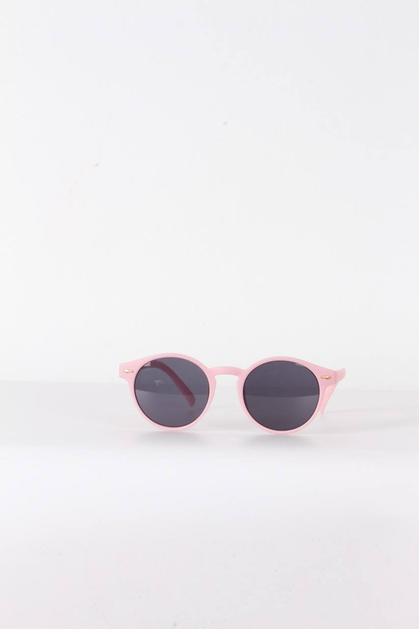 Gözlük pembe Yuvarlak