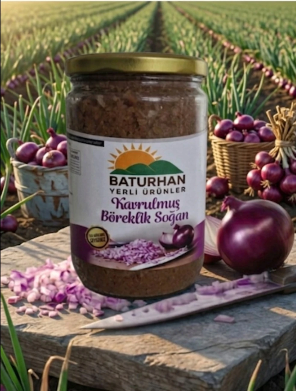 Kavrulmuş Böreklik Soğan (750 GR)