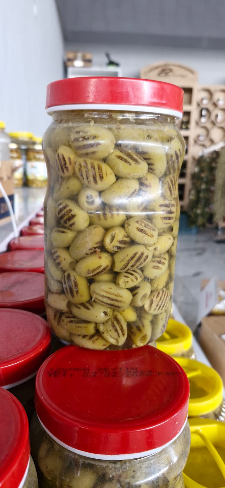 Yeşil Izgara Zeytin ( 1 Kg)
