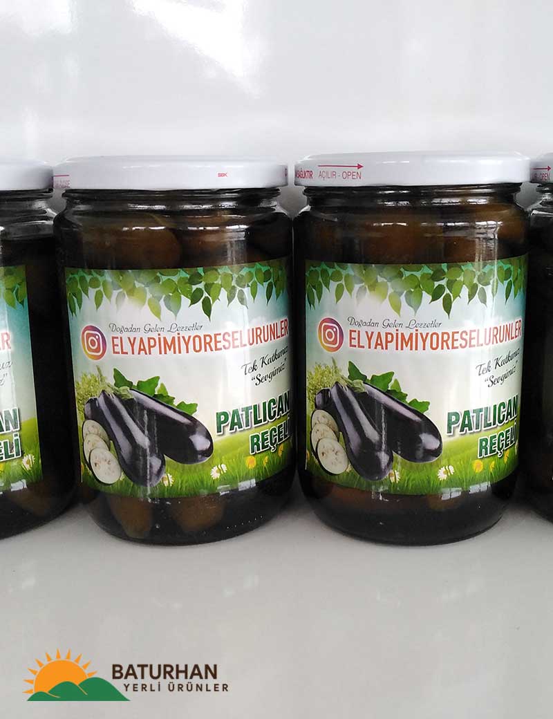 Patlıcan Reçeli (750 Gr)