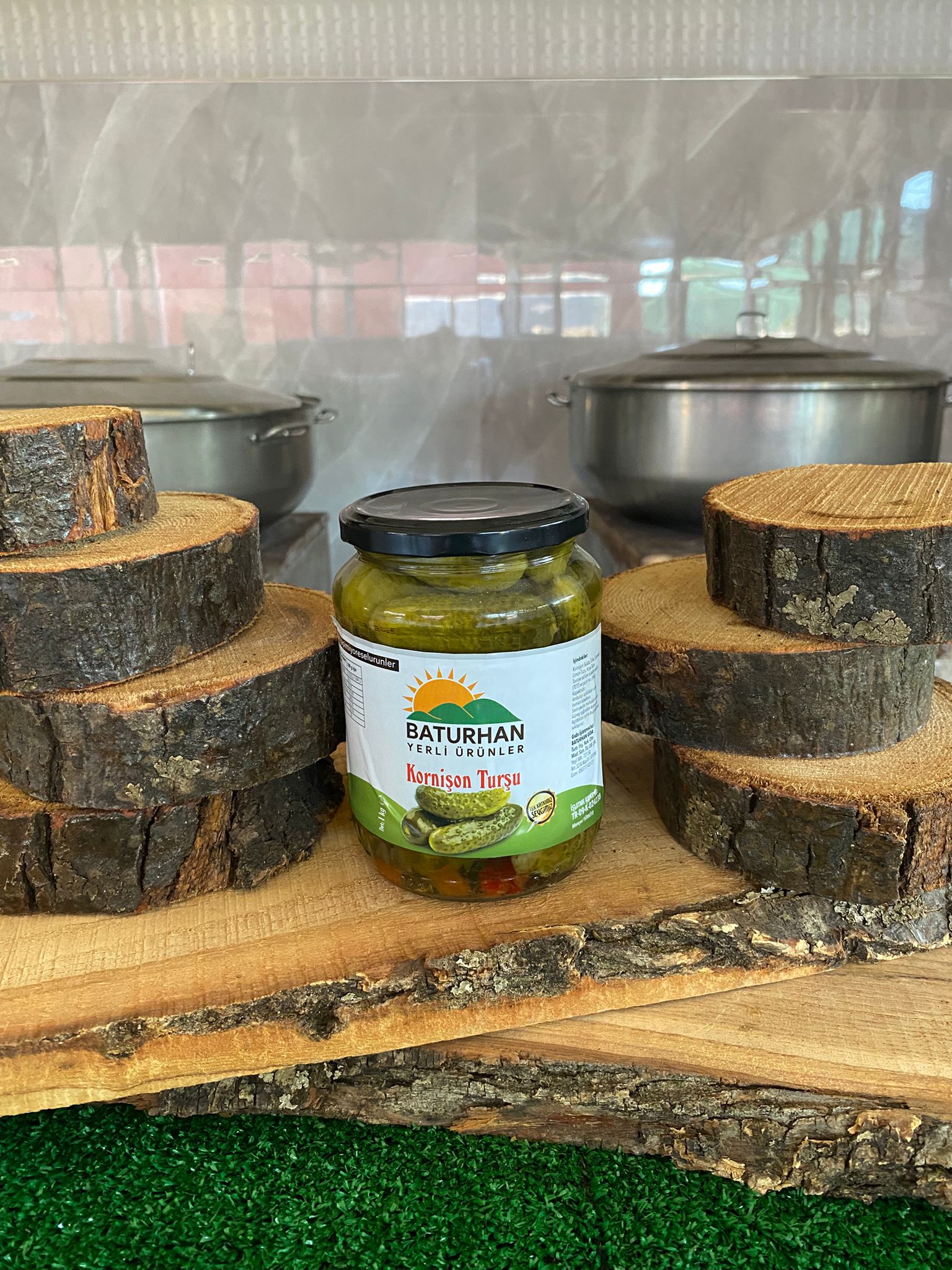 Kornişon Turşu (750 Gr) Cam Kavanoz