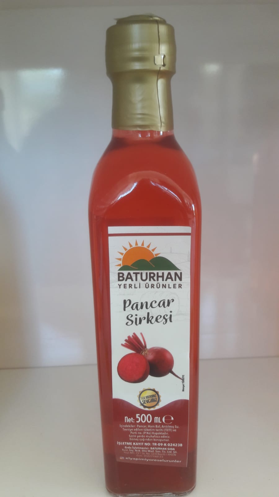 Pancar Sirkesi (500)Ml