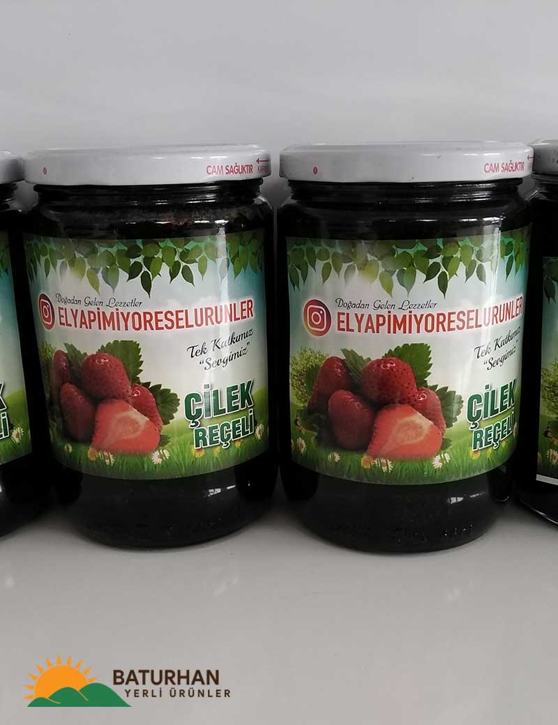 Çilek Reçeli (500 Gr)