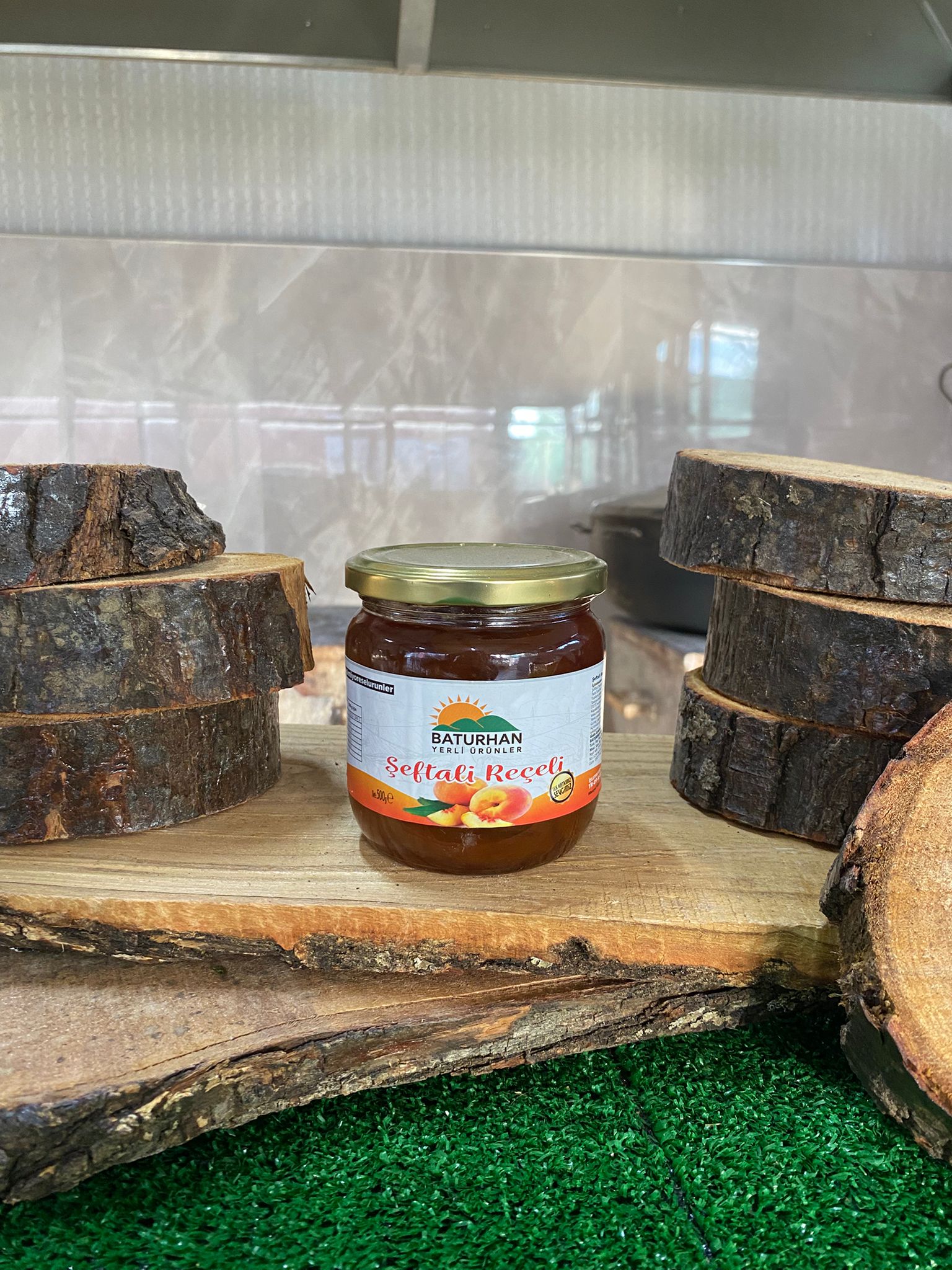 Şeftali Reçeli 500 Gr